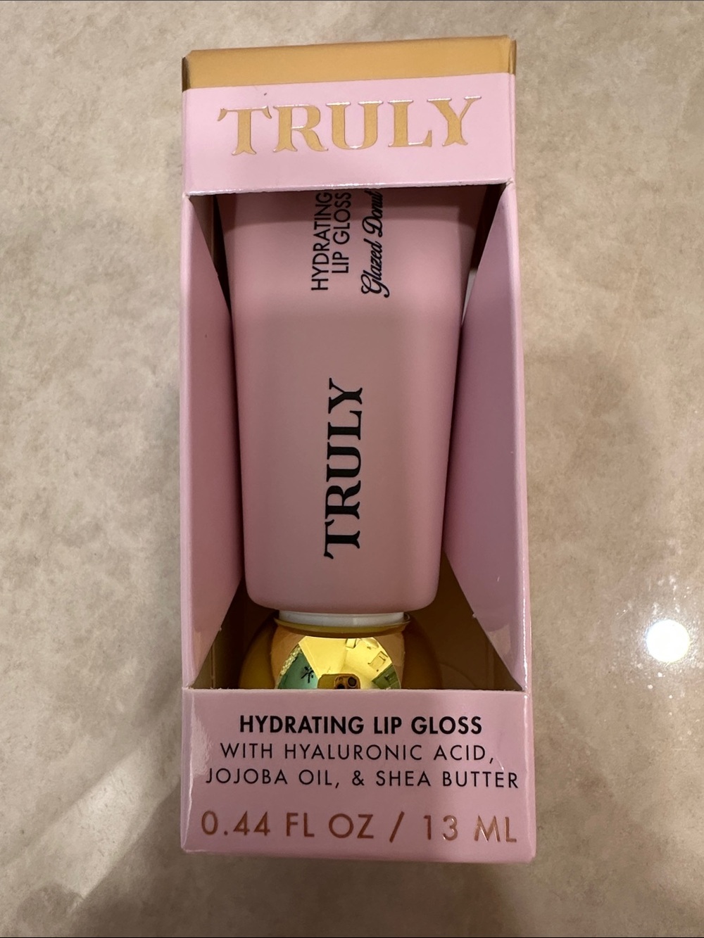 TRULY Glazed Donut Hydrating Lip Gloss NIB